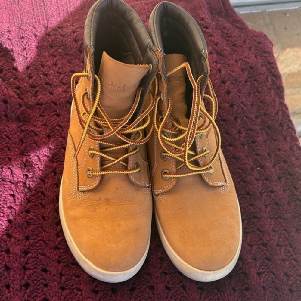 Timberland Men's Tan Leather Boots
